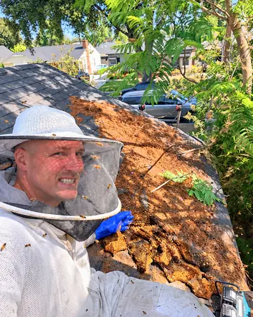 Eli on a roof job in Whittier, CA