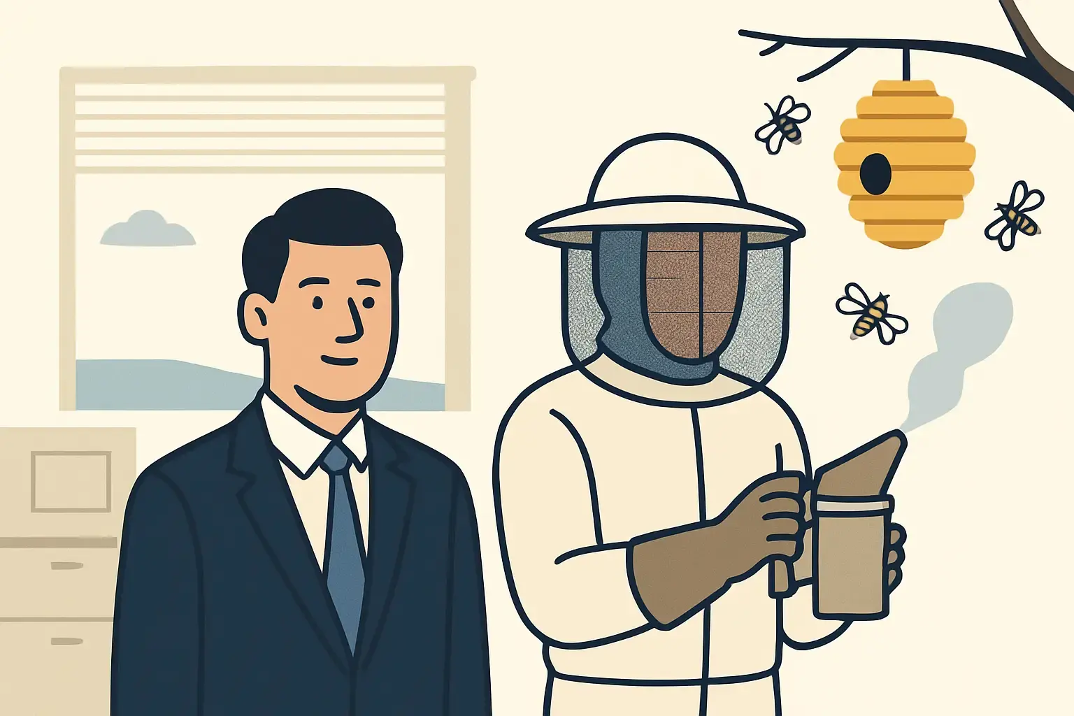 Why Choose Professional Bee Removal?