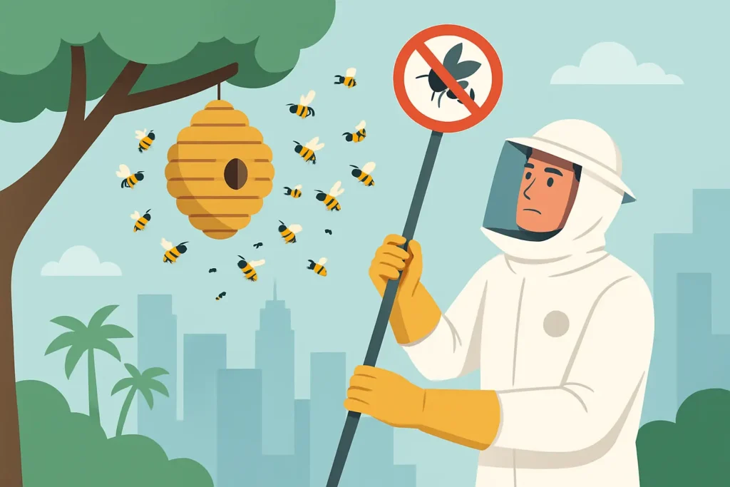 Emergency Bee Removal in Los Angeles: What to Do