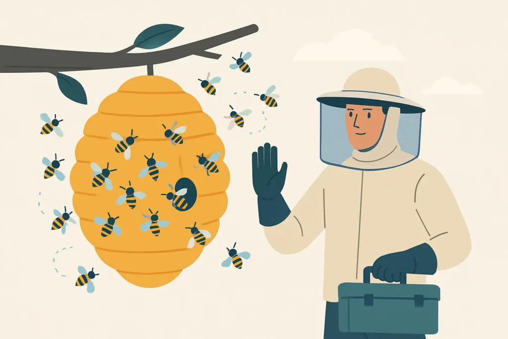 When to Call a Bee Relocation Pro