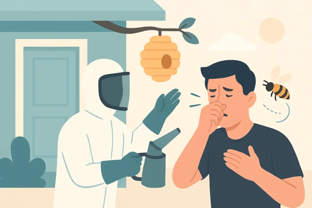 Bee Removal When Allergies Make It Urgent