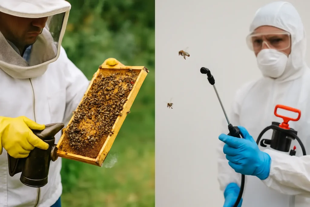Bee Removal vs Extermination: What to Choose