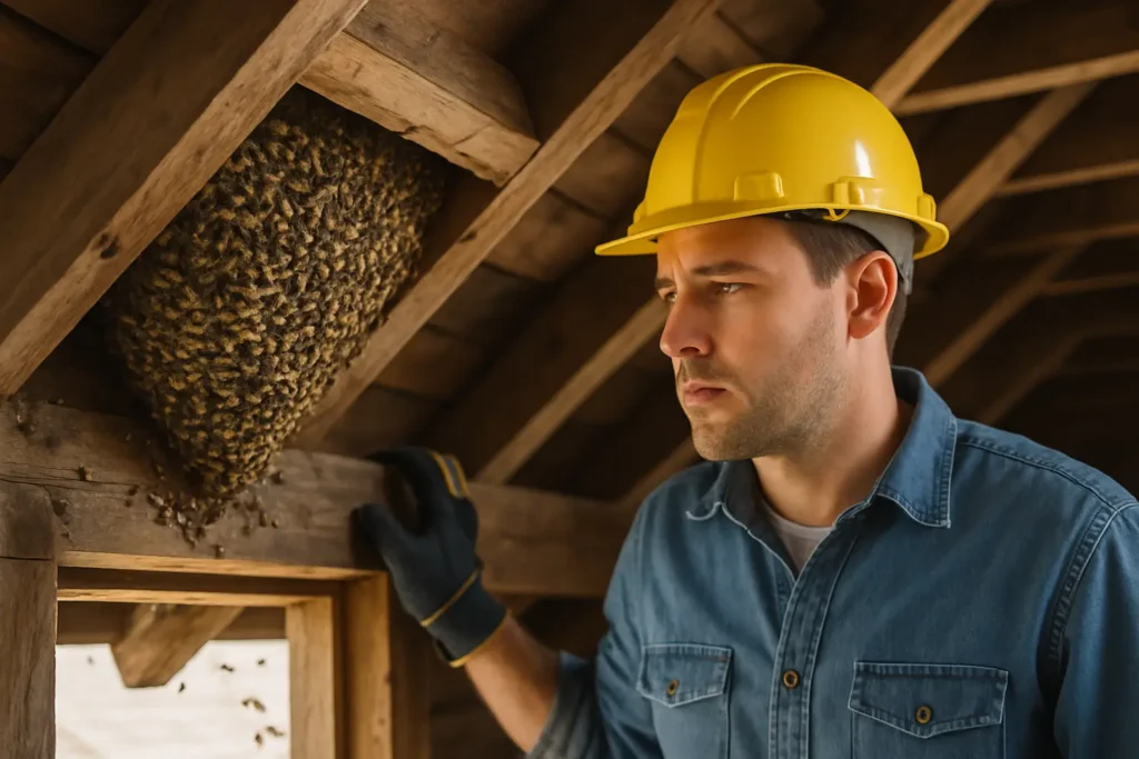 Bees in Your Attic? Here’s What to Do Next
