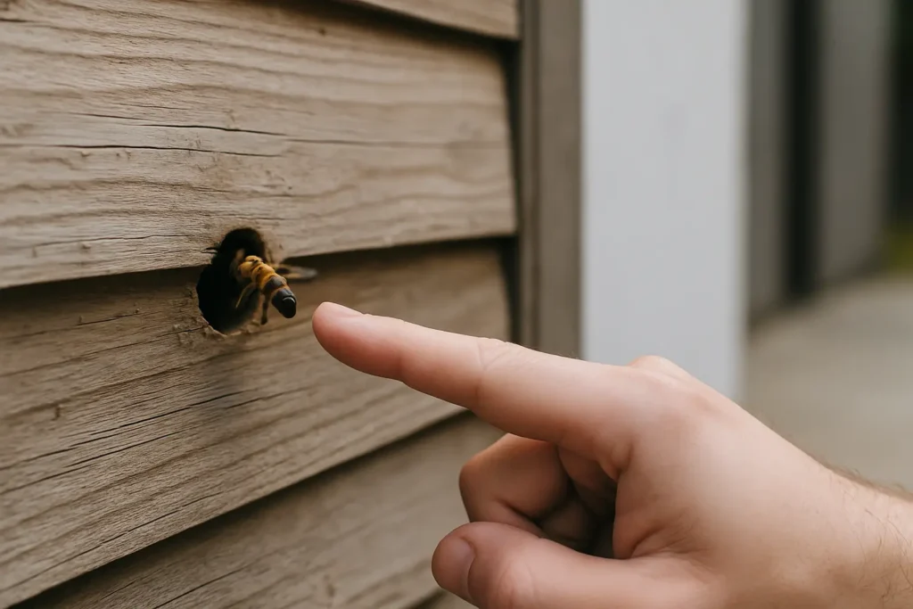 Find the Bee Entry Point Without Guessing